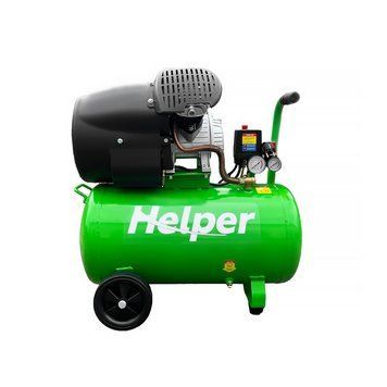 Компрессор 2-поршневой 50л Helper HPAC-50L V, 365 л. мин HPAC-50L фото