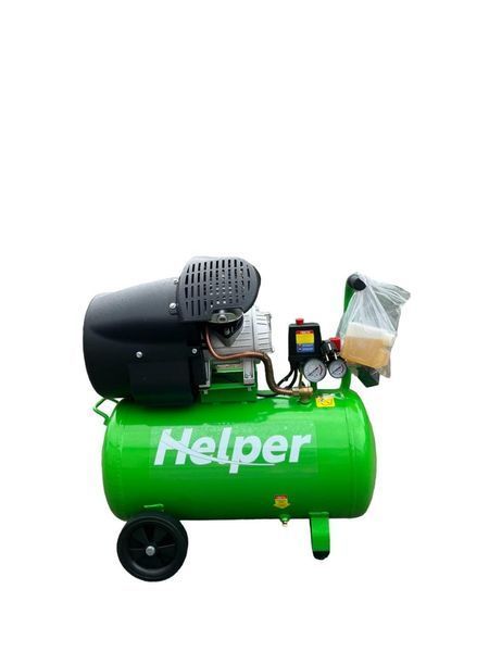 Компрессор 2-поршневой 50л Helper HPAC-50L V, 365 л. мин HPAC-50L фото