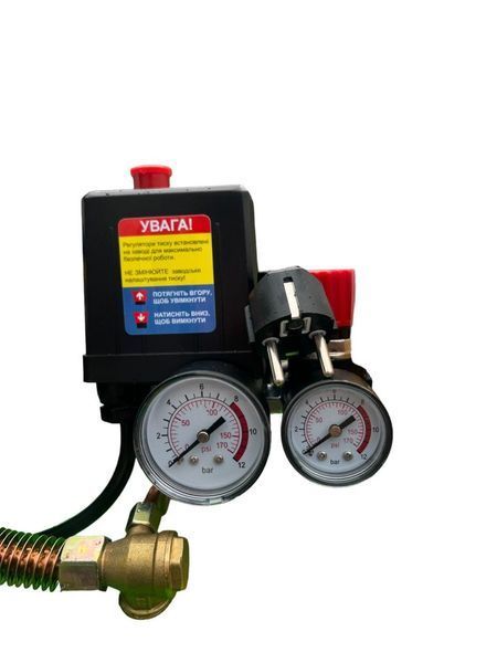 Компрессор 2-поршневой 50л Helper HPAC-50L V, 365 л. мин HPAC-50L фото
