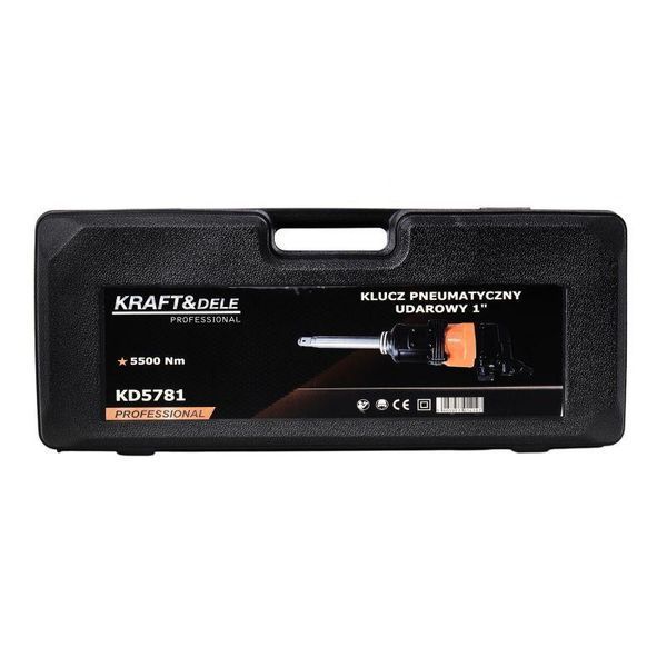 Мощный пневмогайковерт 5500 Нм Kraft&Dele KD5781 ударный пневматический гайковерт KD-KD5781 фото