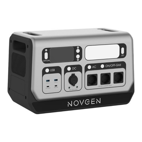 Зарядна станція для квартири NOVGEN NOVB-2048 2048 Вт&middot;год LiFePO4 оптимальна зарядна станція для будинку і квартири зарядна NOVB-2048 фото