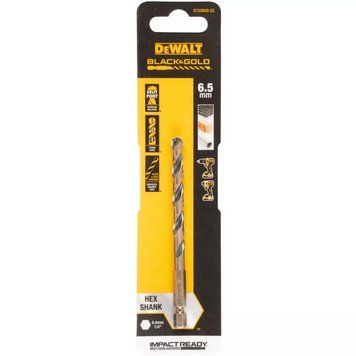 Сверло по металлу EXTREME IMPACT Black & Gold DeWALT DT20609 спиральное сверло по металлу ES-DT20609 фото