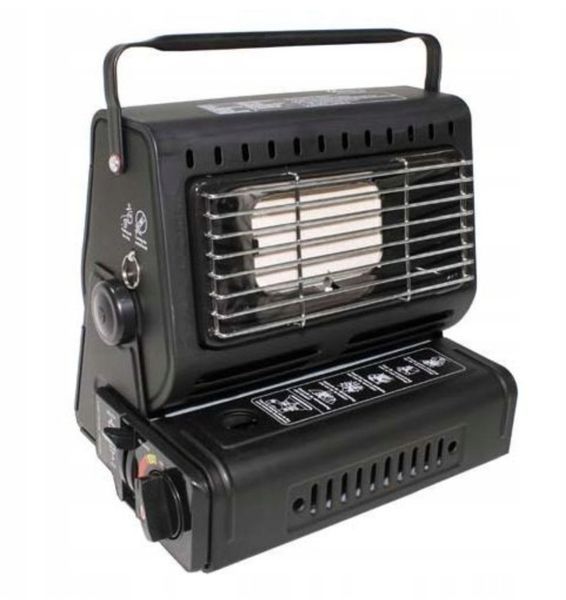 Портативная газовая плита + обогреватель Rotary Heater, 1,3 кВт CAR-6559 фото