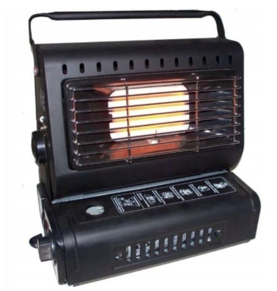 Портативная газовая плита + обогреватель Rotary Heater, 1,3 кВт CAR-6559 фото