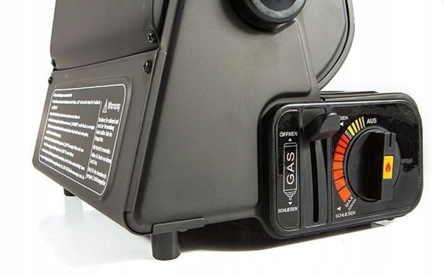 Портативная газовая плита + обогреватель Rotary Heater, 1,3 кВт CAR-6559 фото