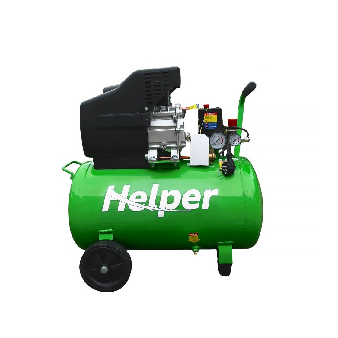 Компресор повітряний Helper 2.2 кВт, 50 л, компресор масляний